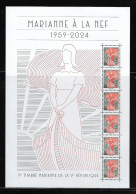 FRANCE  (FR22 - 1129 )   2024  MARIANNE  A LA NEF  1959 - 2024    N** - Unused Stamps