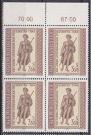 1984 , 100 Jahre Landesmuseum Kärnten (2) ( Mi.Nr.: 1778 ) 4-er Block Postfrisch ** - Unused Stamps
