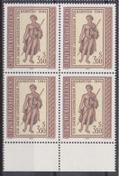 1984 , 100 Jahre Landesmuseum Kärnten (3) ( Mi.Nr.: 1778 ) 4-er Block Postfrisch ** - Unused Stamps