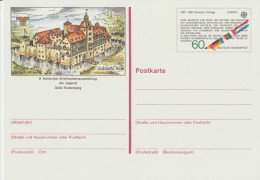 BRD,  Bild-Postkarte Mit Mi.-Nr. 1155 Eingedruckt ** - Postcards - Mint