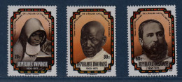 Rwanda, **, Yv 706, 707, 708, Mi 792A, 793A, 794A, SG 736, 737, 738, - Unused Stamps