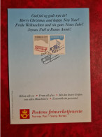 LETTRE / CARTE NORVEGE  OSLO 1994 JOYEUX NOEL ET BONNE ANNEE LUGES - Autres & Non Classés
