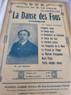 PATRIOTIQUE /LA DANSE DES FOUS  /M LE COEUR - Noten & Partituren