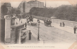 Le Pont Caulaincourt (Paris - 75018) Montmartre - Coin De La Rue De Maistre - Arrondissement: 18