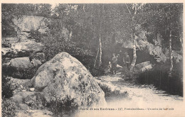 77-FONTAINEBLEAU LA FORET -N°T5213-A/0099 - Fontainebleau