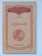 Athalie Tragedie Tirée De L'ecriture Sainte - Autres & Non Classés