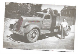 Gournay En Bray Carte Photo Marcel Couet Transports Tel 91 - Otros & Sin Clasificación