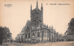 76-FECAMP EGLISE SAINT ETIENNE-N°T5213-C/0093 - Fécamp