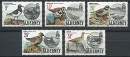 101 ALDERNEY 1984 - Yvert 13/17 - Oiseau - Neuf **(MNH) Sans Charniere - Alderney