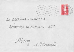 FRANCIA CC 1993 CLAIRA MARIANNE - Lettres & Documents