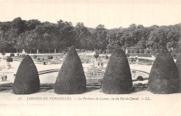 78-VERSAILLES LES JARDINS LE PARTERRE DE LATONE-N°T5213-E/0151 - Versailles (Schloß)