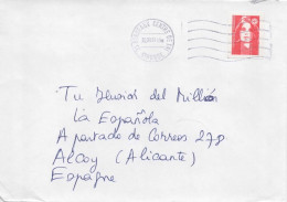 FRANCIA CC 1993 BORDEAUX MARIANNE - Lettres & Documents