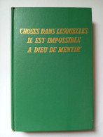 Choses Dans Lesquelles Il Est Impossible à Dieu De Mentir - Andere & Zonder Classificatie