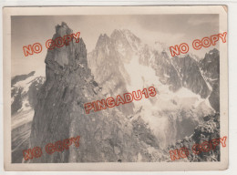 Chamonix Mont-Blanc Photographie Alpine Tairraz Chamonix Beau Format 28 Août 1931 - Lieux