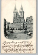CZ 10000 PRAHA / PRAG, Teinkirche, Ca. 1900, Verlag Bellmann - Czech Republic