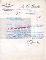 87 - LIMOGES - A. C. GLOSSOP -5 AVENUE DE LA GARE- IMPORTATION EXPORTATION- PORCELAINES- PORCELAINE-1929-BOUTET VIERZON - 1900 – 1949