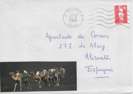 FRANCIA CC 1993 EXINCOURT MARIANNE - Lettres & Documents