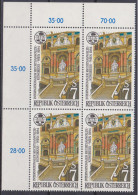 1984 , Internationaler Rechtsanwältekongreß IBA In Wien (1) ( Mi.Nr.: 1789 ) 4-er Block Postfrisch ** - Unused Stamps