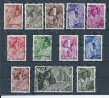 556/67 **  Cote 12.50 - Unused Stamps