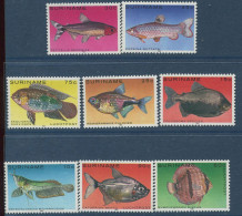 Suriname:Unused Stamps Serie Fishes, 1980, MNH - Pesci