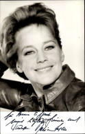 CPA Schauspielerin Maria Schell, Portrait, Autogramm - Acteurs