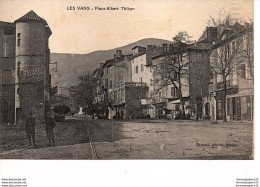 CPA LES VANS (Ardèche) Place Albert Thibon - Les Vans