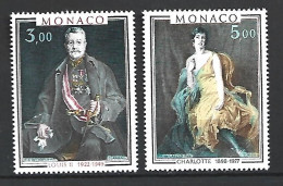 Timbre De Monaco Neuf ** N 1286 / 1287 - Unused Stamps