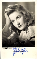 CPA Schauspielerin Und Tänzerin Gisela Uhlen, Portrait, Autogramm - Actors