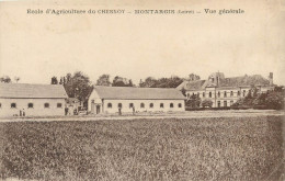 Métiers 2 Superbes Cpa ECOLES AGRICULTURE. A Montargis Et à Grignon 1919 - Artisanat