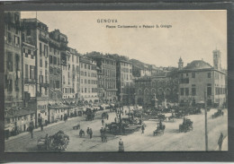 10420 Genova - Piazza  Caricamento E Palazzo San Giorgio - Animata - Genova (Genoa)