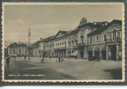 10495 Aosta - Piazza Carlo Alberto - Municipio - Piccola Animazione (oggi Piazza Emile-Chanoux) - Aosta