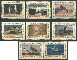 101 EQUATEUR (Galapagos) 1973 - Yvert 892/97 - A 573/74 - Oiseau Albatros Pelican Tortue - Neuf **(MNH) Sans Charniere - Equateur