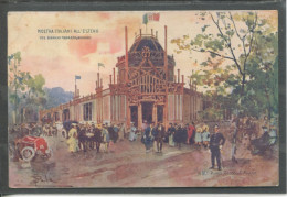 10455 Milano - Cartolina Ufficiale Dell'Esposizione Di Milano 1906 - Mostra Italiani All'Estero -Ing. Bianchi Magnani &  - Milano