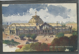 10457 Milano - Cartolina Ufficiale Dell'Esposizione Di Milano 1906 - Arti Decorative Francesi - Arch. Bongi - Milano (Milan)