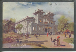 10454 Milano - Cartolina Ufficiale Dell'Esposizione Di Milano 1906 - Sede Comitato - Arch. Locati - Milano
