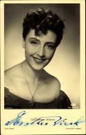 CPA Schauspielerin Dorothea Wieck, Portrait, Autogramm - Acteurs