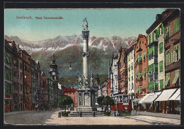 AK Innsbruck, Maria Theresienstrasse, Strassenbahn  - Tramways