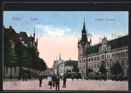 AK Erfurt, Anger Und Postamt  - Erfurt
