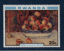Rwanda, **, Yv 949, Mi 1059, SG 996, Renoir, - Ungebraucht