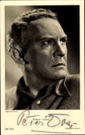 CPA Schauspieler Peter Voss, Portrait, Autogramm - Acteurs