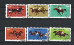Romania 1974 Horse Racing Y.T. 2828/2833 (0) - Used Stamps