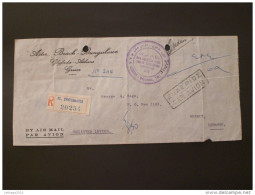 BEYROUTH OBLITERATED FROM GRECIA1964 MIXED POSTAGE - Lebanon