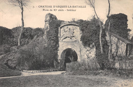 76-ARQUES LA BATAILLE LE CHATEAU-N°3934-E/0065 - Arques-la-Bataille