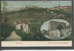 10598 Perugia - Grand Hotel Brufani - Veduta Generale - Albergo Nel Medaglione - Perugia