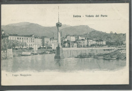 10592 Intra - Lago Maggiore - Veduta Dal Porto - Verbania