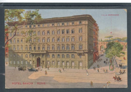 10538 Roma - Hotel Savoia  - Auto - Carrozze - Giardino Villa Borghese - E.A.Corbella, Manager - Cafés, Hôtels & Restaurants