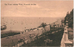 CPA Carte Postale Royaume Uni Westcliff-on-Sea  The Front Looking West 1913  VM81427ok - Southend, Westcliff & Leigh