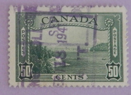 CANADA YT 200 OBLITERE "PORT DE VANCOUVER" ANNÉE 1938 - Oblitérés