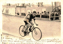 CPA  Les Coureurs Jacquelin  (animée)  A 45 - Radsport