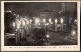 75 / PARIS - EXPOSITION DES ARTS DÉCORATIFS - Vue De Nuit - Tentoonstellingen